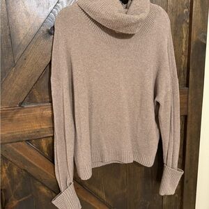 Chelsea28 Tan Turtleneck Sweater